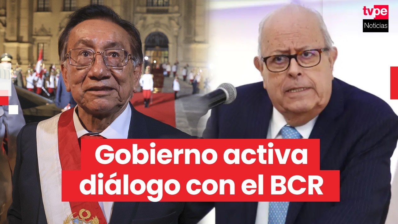 Presidente Balc&aacute;zar destaca labor de Julio Velarde en el BCR y anuncia reuni&oacute;n
