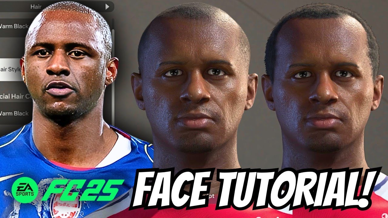 EA SPORTS FC 25  - How to create PATRICK VIEIRA