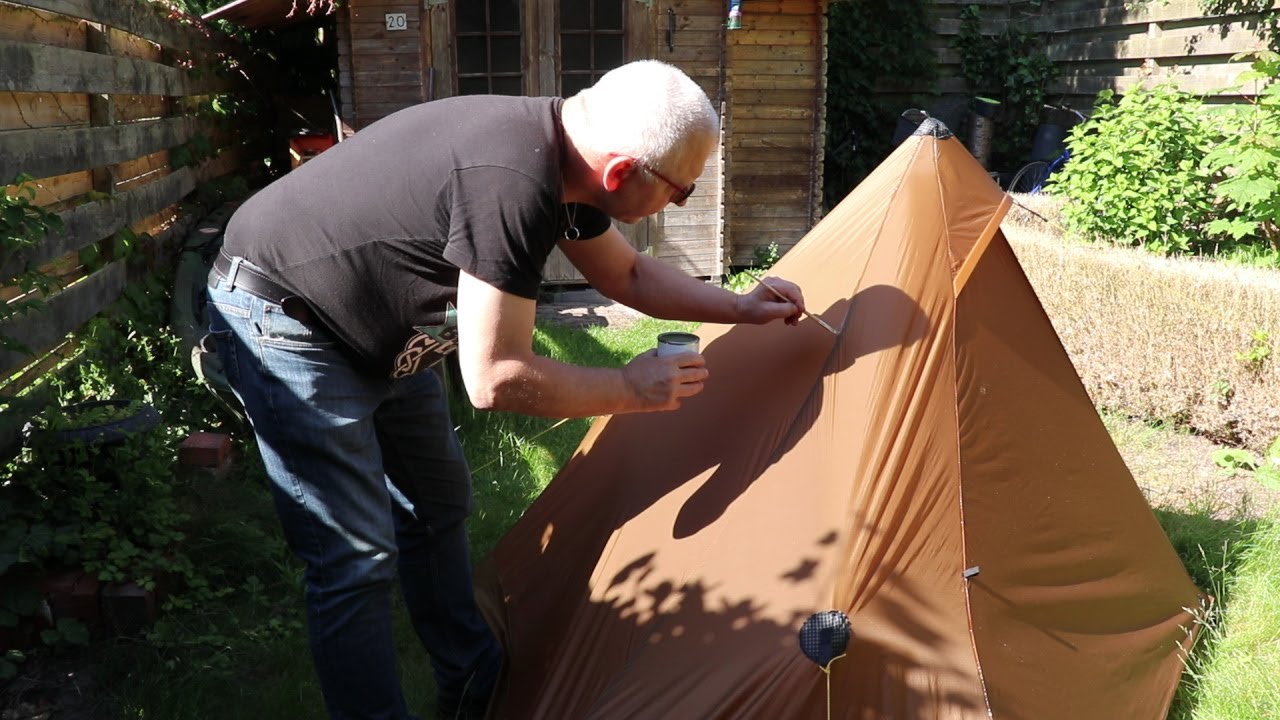 Hoe maak je een tent (opnieuw) waterdicht