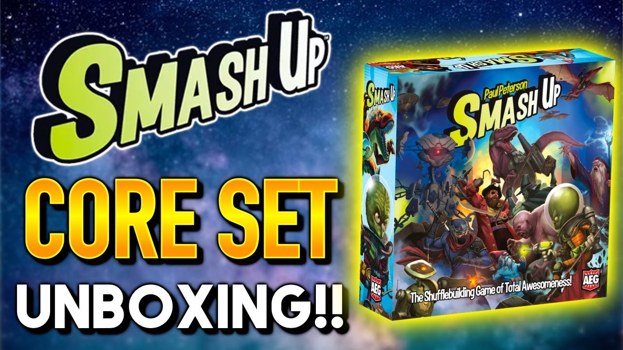 SMASH UP Core Set | Unboxing
