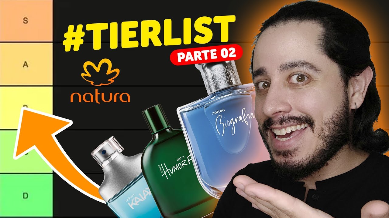 O melhor Guia de compras de Perfumes da Linha Kaiak, Biografia e Humor da Natura #tierlist