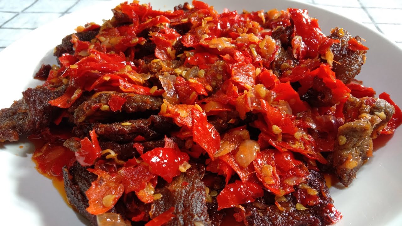 RESEP DENDENG BATOKOK KHAS PADANG /  CARA MEMBUAT DENDENG BATOKOK, OLAHAN DAGING KURBAN