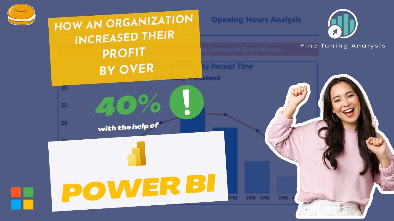 Data Driven Insights with Power BI - How an organization increased their profit by over 40%!!