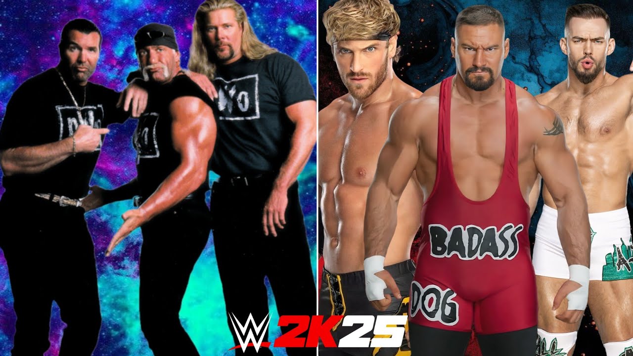 New world order vs the vision | WWE2k25 6 man tag team match