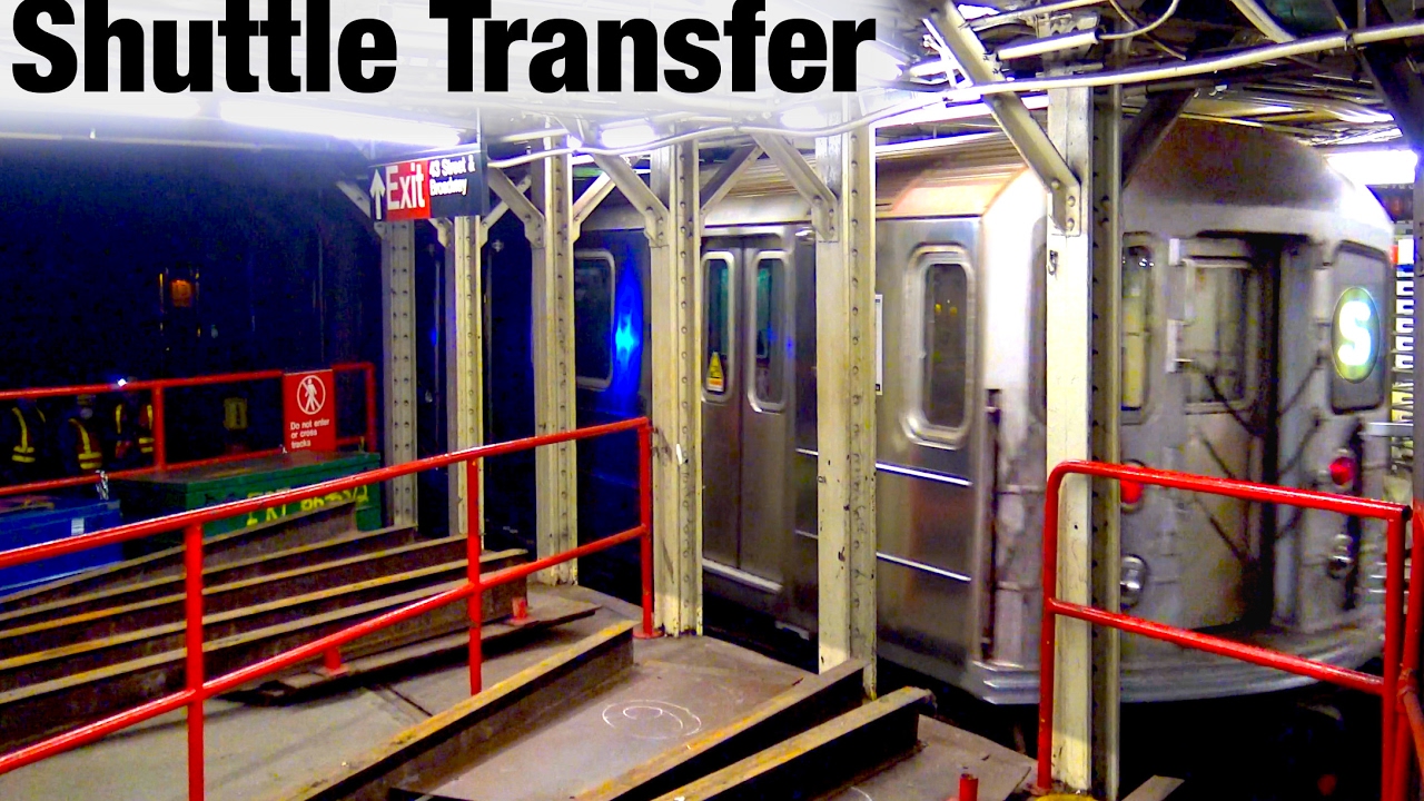 ⁴ᴷ Swapping Trains on the 42nd Street Shuttle