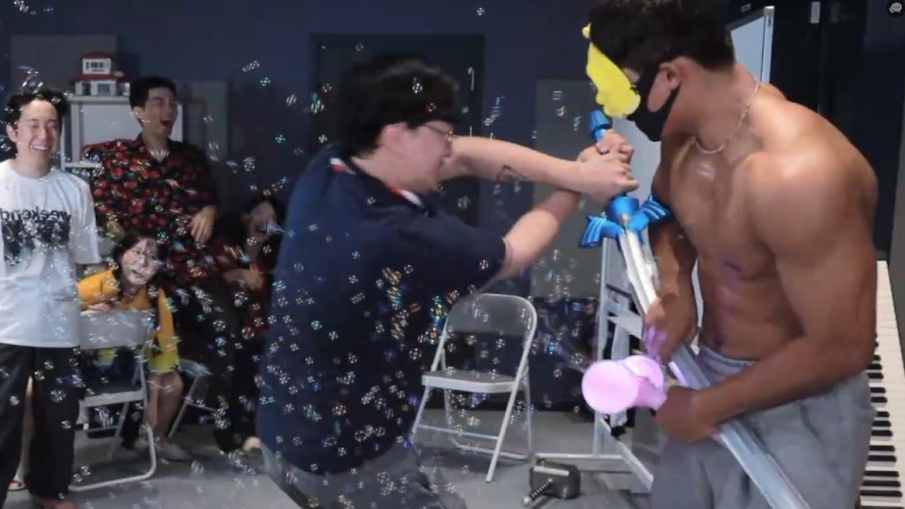 새 맴버 기강 잡기