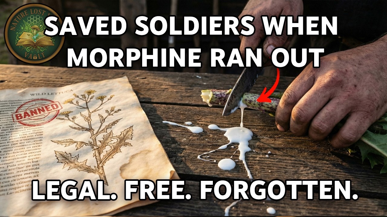 Used for 2,000 Years, Erased in a Decade: The Painkiller They Don't Want You Growing.