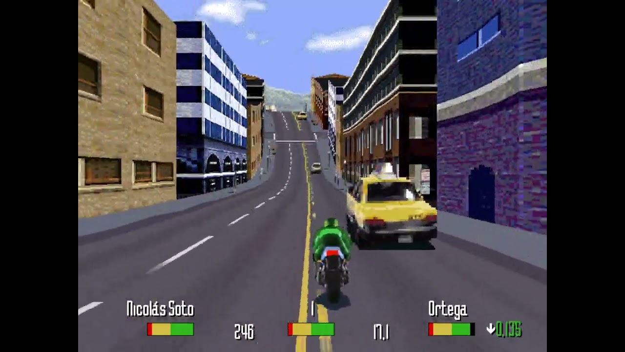 Road Rash | The City on Level 5 with the Banzai Super Sport