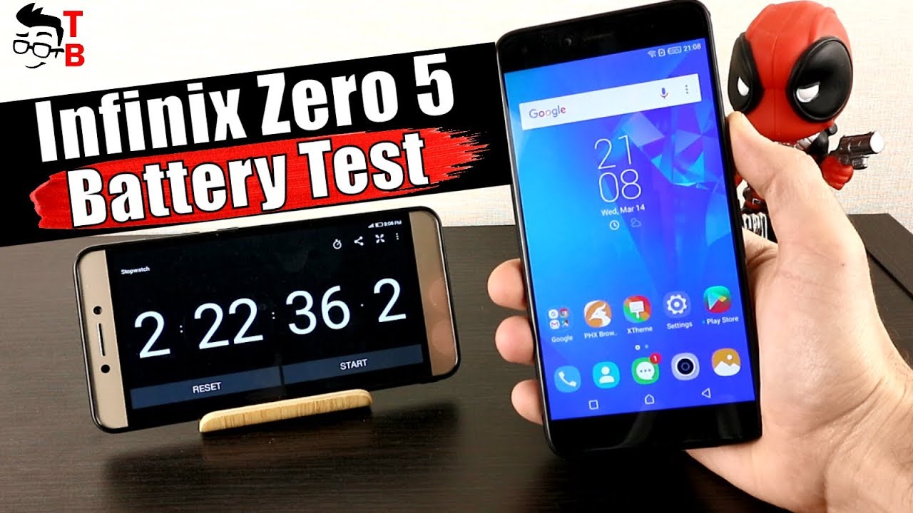 Infinix Zero 5 - Battery Drain Test and Charging Time