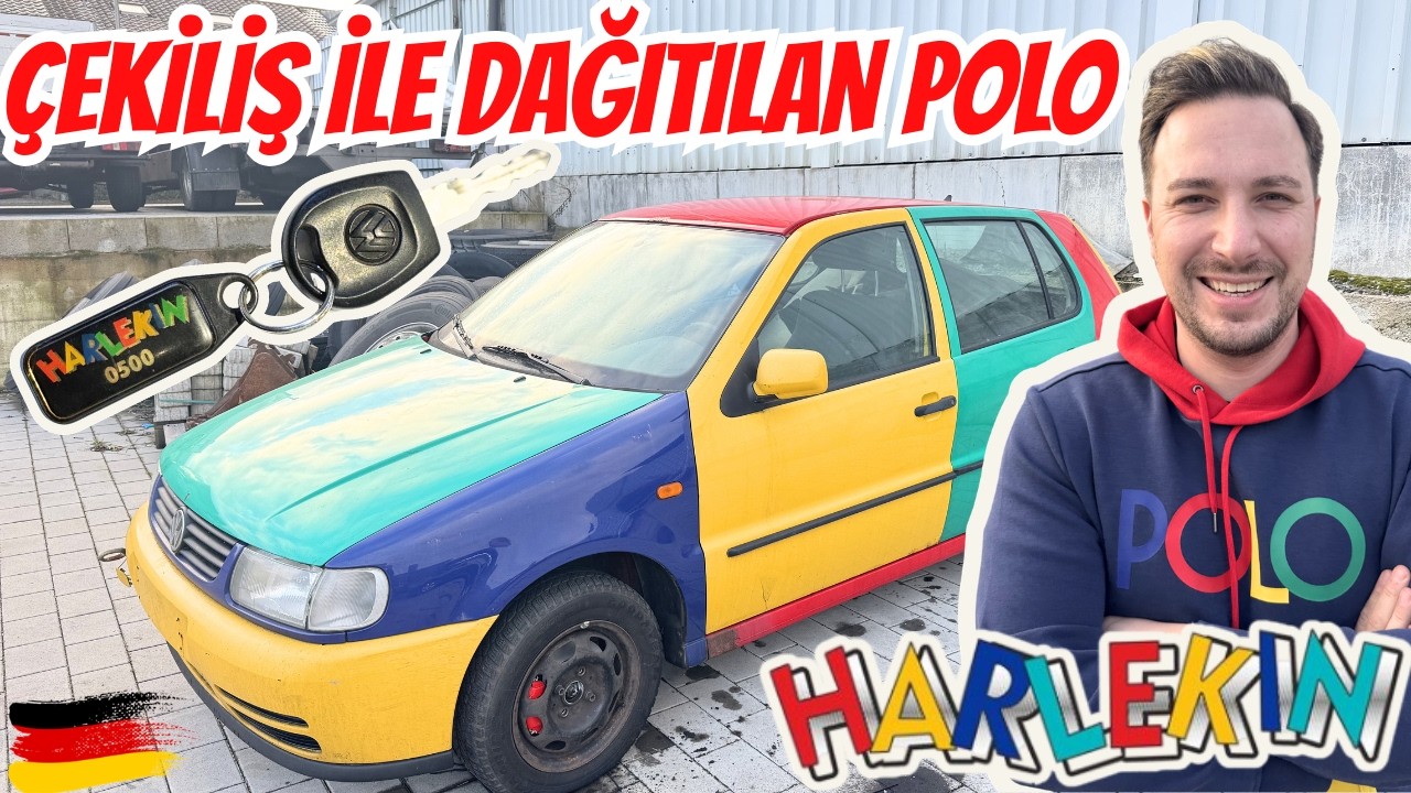 Hayalim Sıla Yolu !!  350€’ya 500'nci Vw Polo Harlekin Aldım 