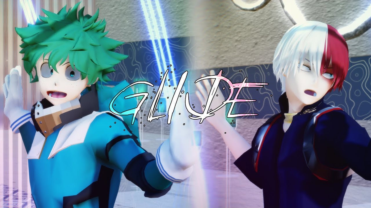【MMD ヒロアカ】  GLIDE  |  緑谷出久 / 轟焦凍