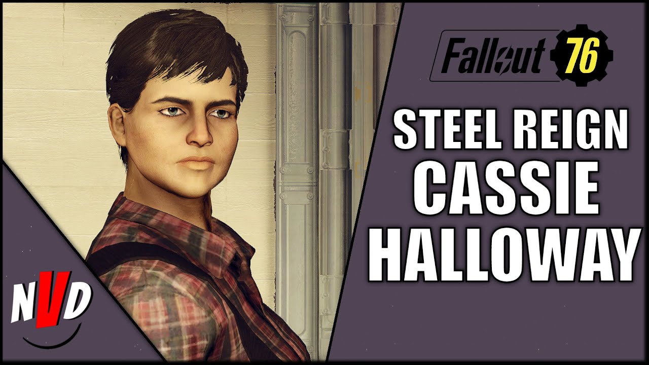 Fallout 76 Steel Reign Cassie Halloway Brotherhood of Steel NPC
