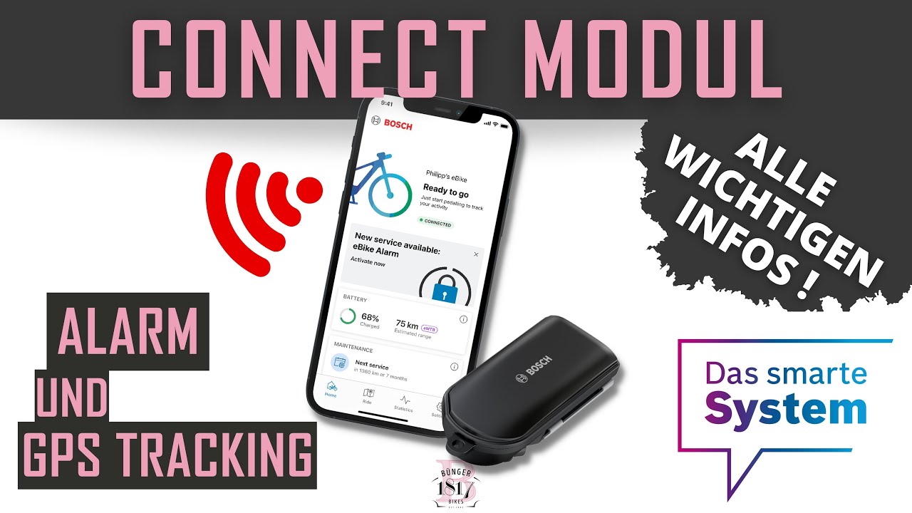 DIEBSTAHLSICHERES E-BIKE ??? Das Connect Modul von Bosch im TEST! Die Vor- und Nachteile!