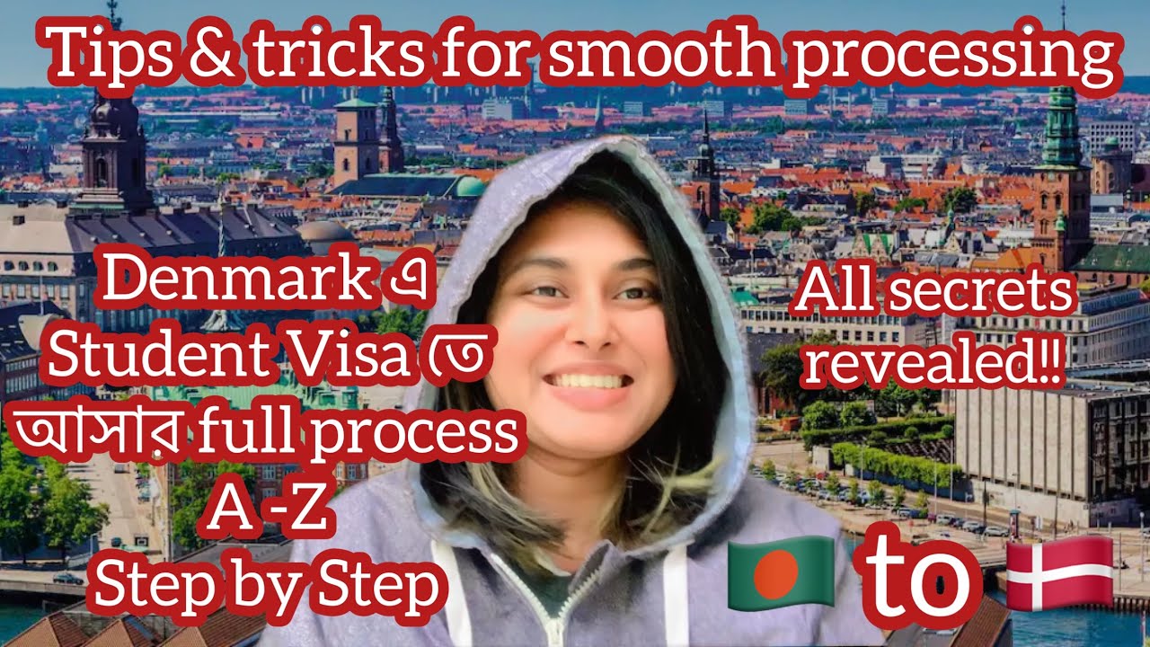 Study in Denmark | Study visa full processing A-Z step by step with tips & tricks | 