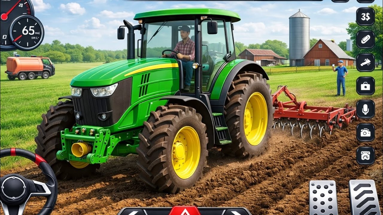 🚜 Ultimate Tractor Farming Simulator 2026 USA | Realistic Farming Gameplay 4K