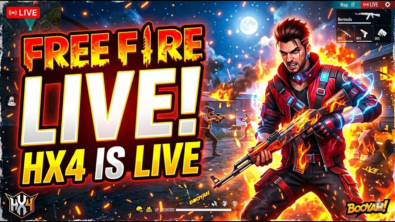 H X4   ☠️ ID CHEK AND GUILD TEST 1VS2  ☠️ PHONE PLAYER FULL SUPPORT 🤯🔥 TARGET 1K 🎯