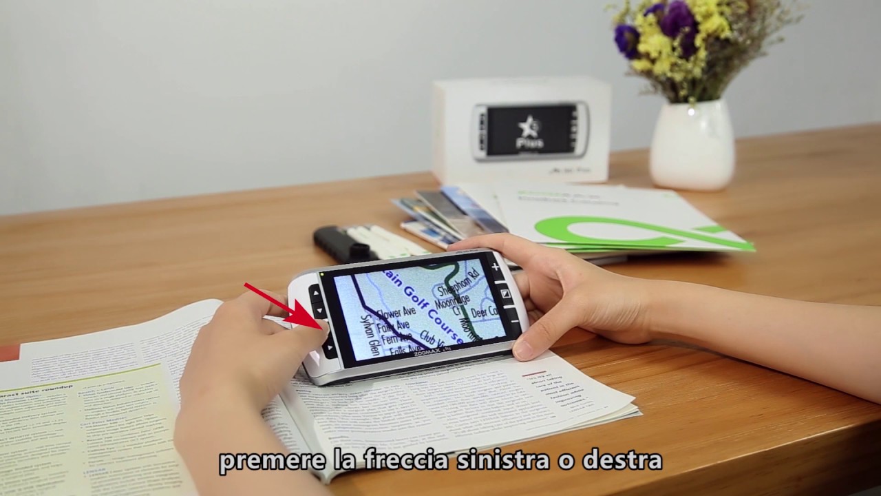 Videoingranditore portatile Zoomax M5 Hd Plus