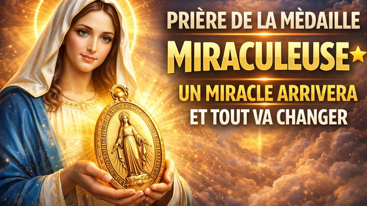 ⭐ PRIÈRE À MARIE pour ATTIRER LES MIRACLES et recevoir des GRÂCES 🙏✨