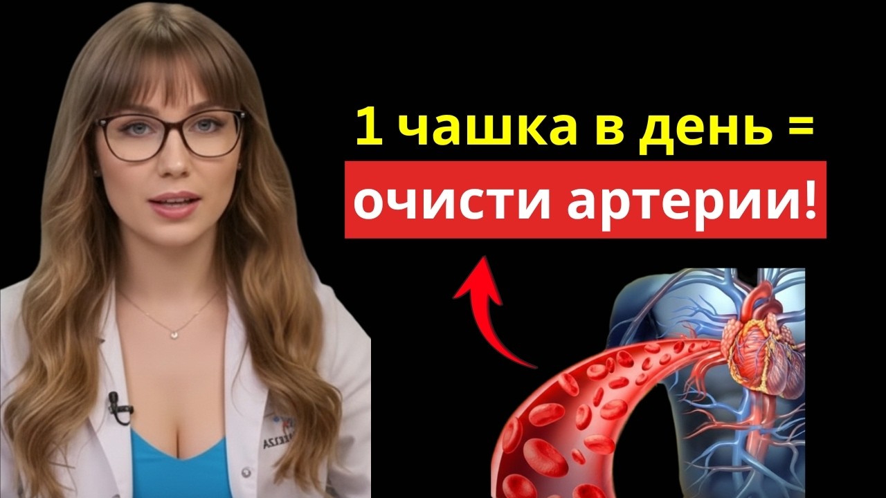 Пей 1 чашку в день, чтобы очистить артерии