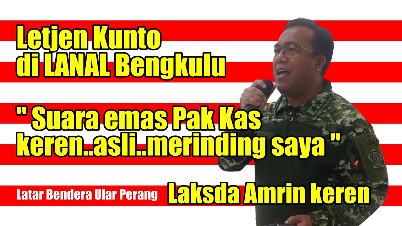 LETJEN KUNTO KUNJUNGI LANAL BENGKULU 