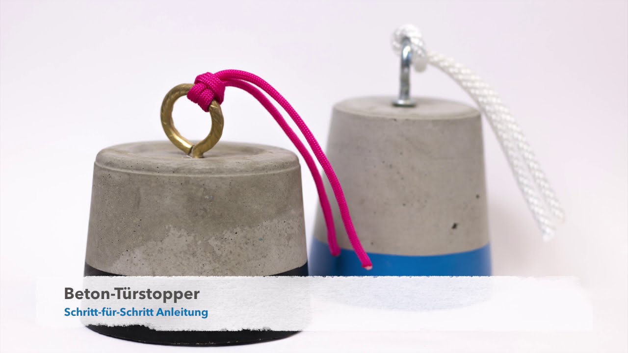 Beton T&uuml;rstopper selber gie&szlig;en