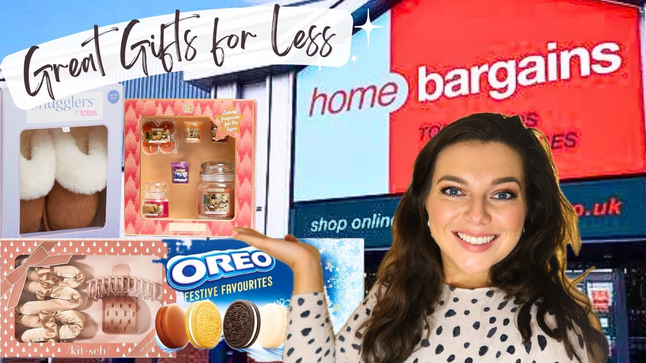 🎄HOME BARGAINS GIFT IDEAS | CHRISTMAS 2023 | Chloe Murphy
