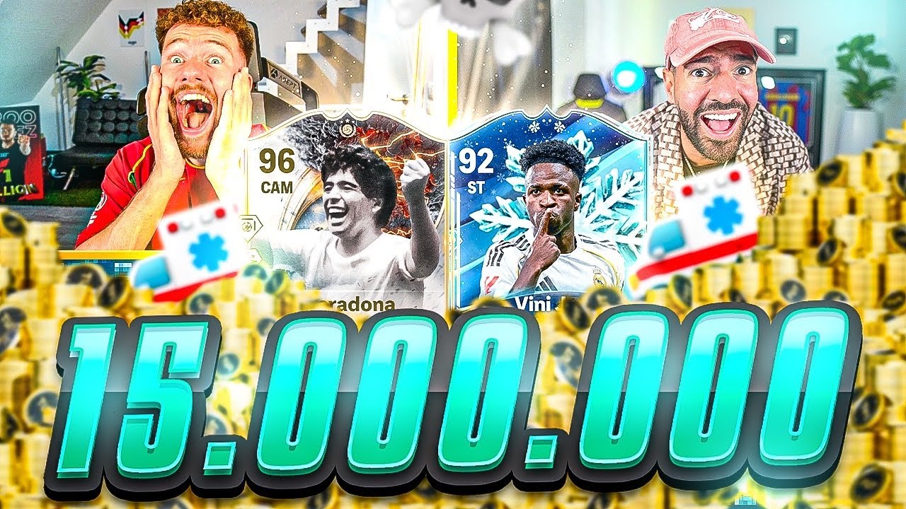ALLES GEHT SCHIEF 🚑 15 MIO COINS SQUAD BUILDER BATTLE in FC 26 🔥