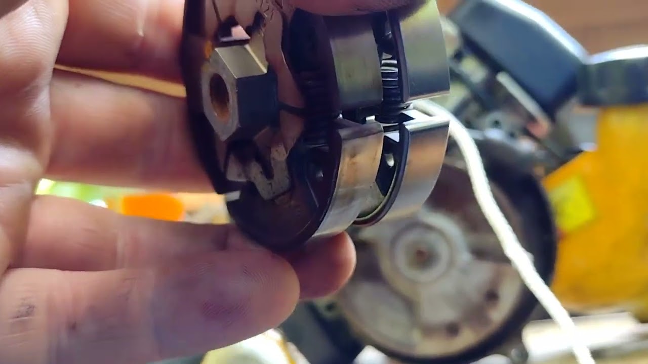 Sold as junk. Stihl FS 85 Clutch and drum replacement and shaft repair