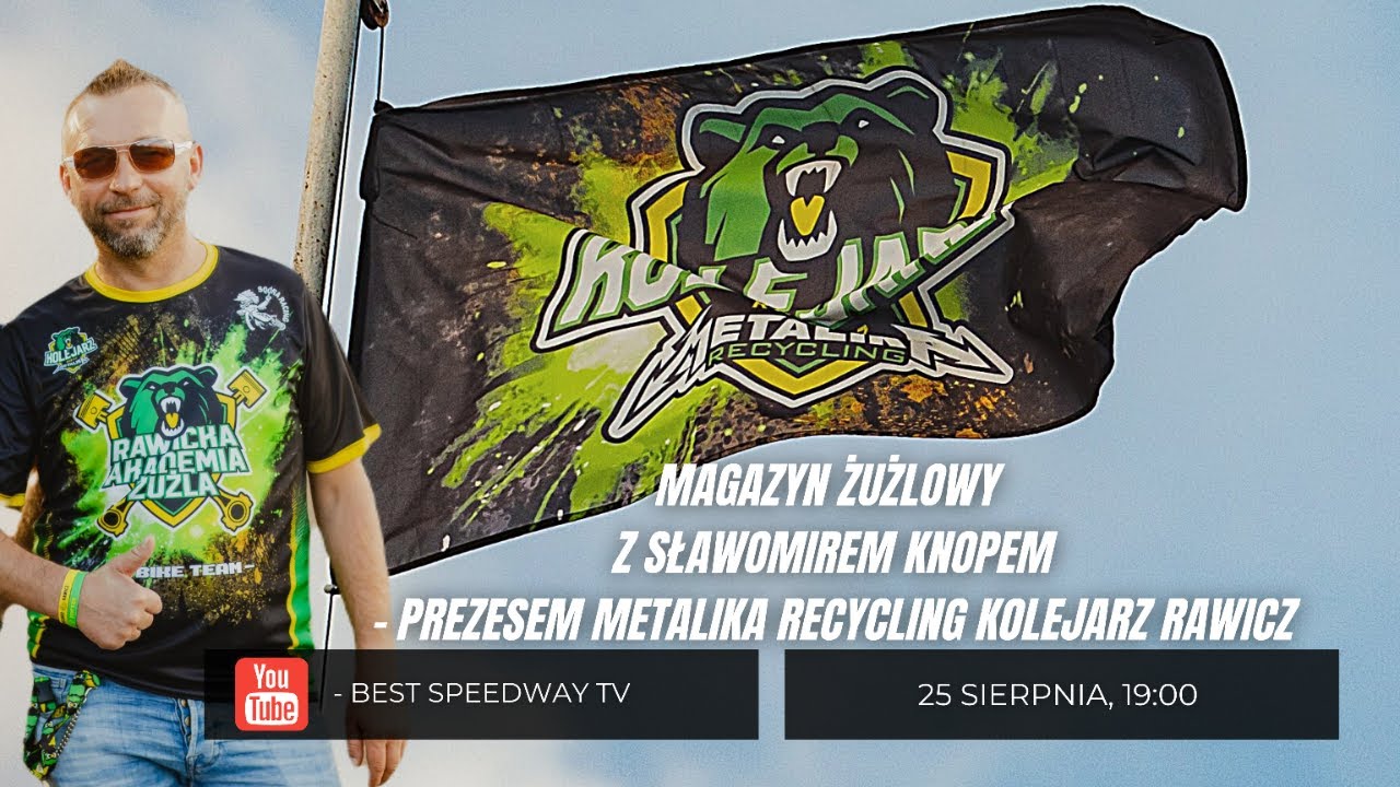 Sławomir Knop gościem Magazynu Żużlowego! #gadamy o wszystkim!