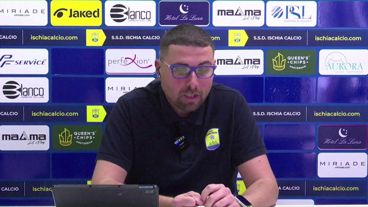 Conferenza stampa Ischia Calcio in vista del Cos Sarrabus Ogliastra