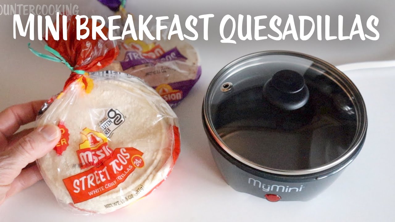 Мини-кесадильи на завтрак в ностальгическом стиле MyMini Skillet And Noodle Cooker