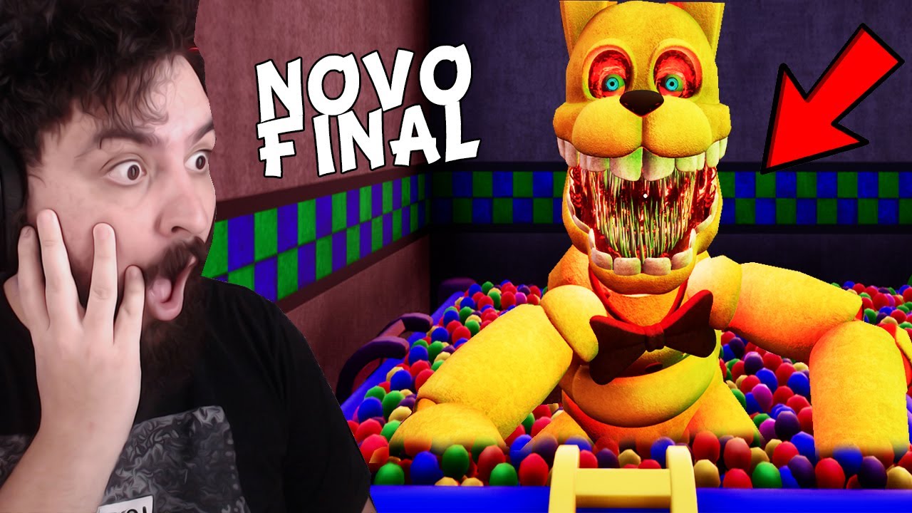 o NOVO PIT BONNIE rastejou para fora DA PISCINA DE BOLINHA... - FNAF Killer In Purple Remastered