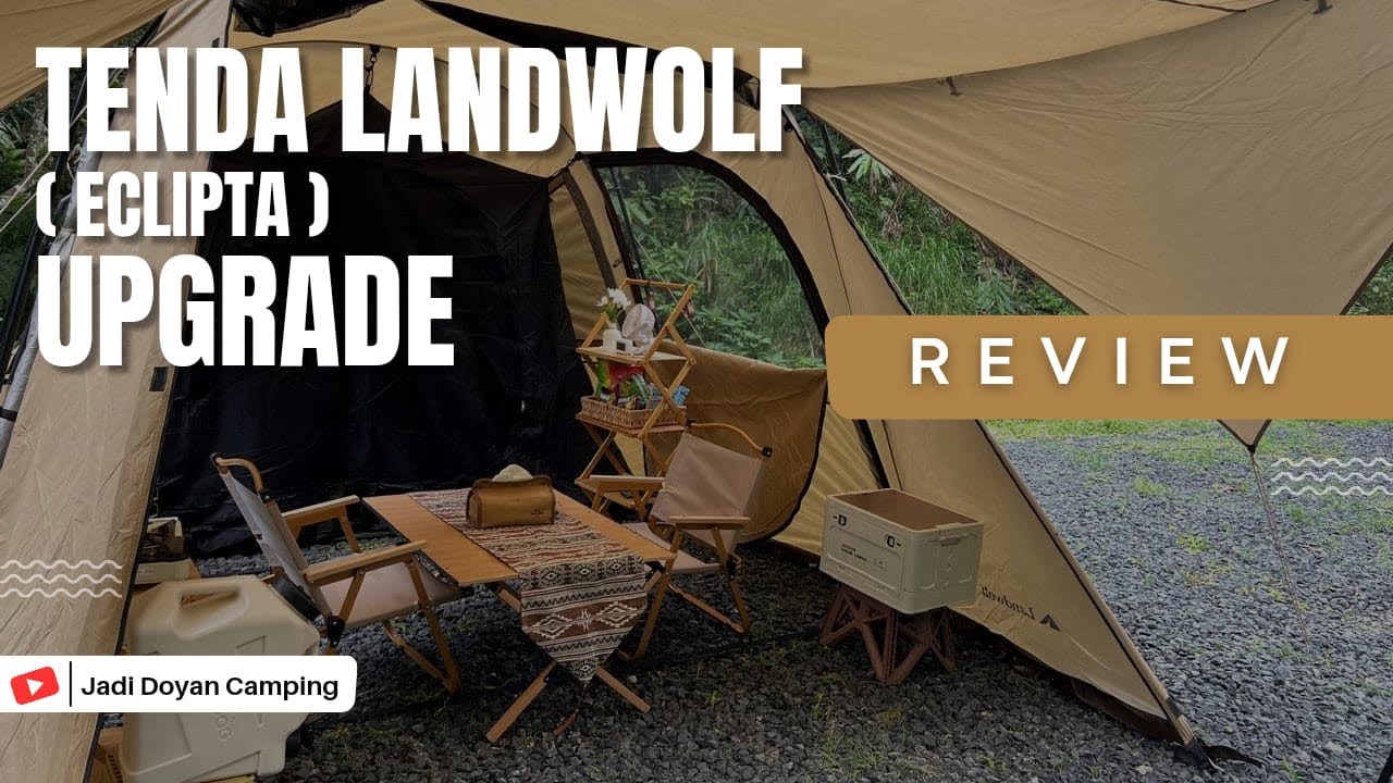REVIEW TENDA TUNEL LANDWOLF (Eclipta) UPGRADE VERSION | ADA PINTU BAGIAN BELAKANG DAN LEBIH LUAS
