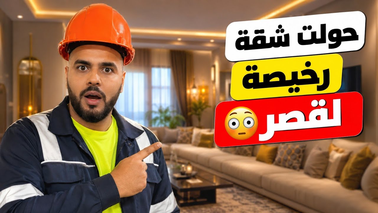 جولة في شقة بالسكن الاقتصادي رجعتها قصر✨مع الأثاث✅أفكار واستغلال المساحة 