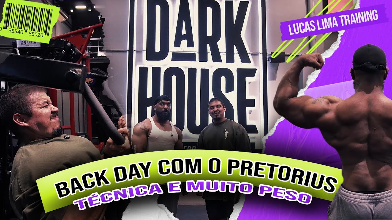 TREINO DE COSTAS COM UM MONSTRO DE 115KG