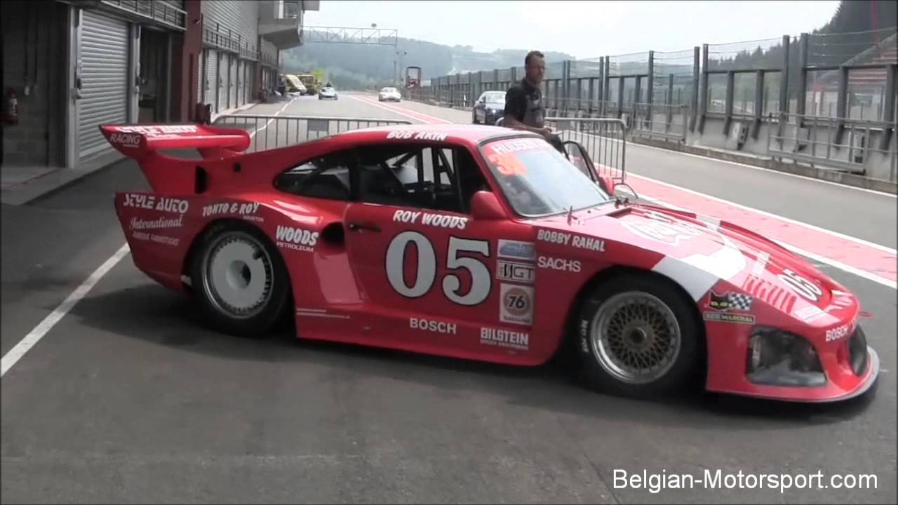 Porsche 935 K3 Coca Cola testing at Spa