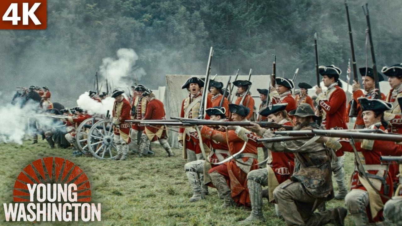 Юный Вашингтон (2026) &mdash; Сцена внезапной атаки | Официальный 4K-клип