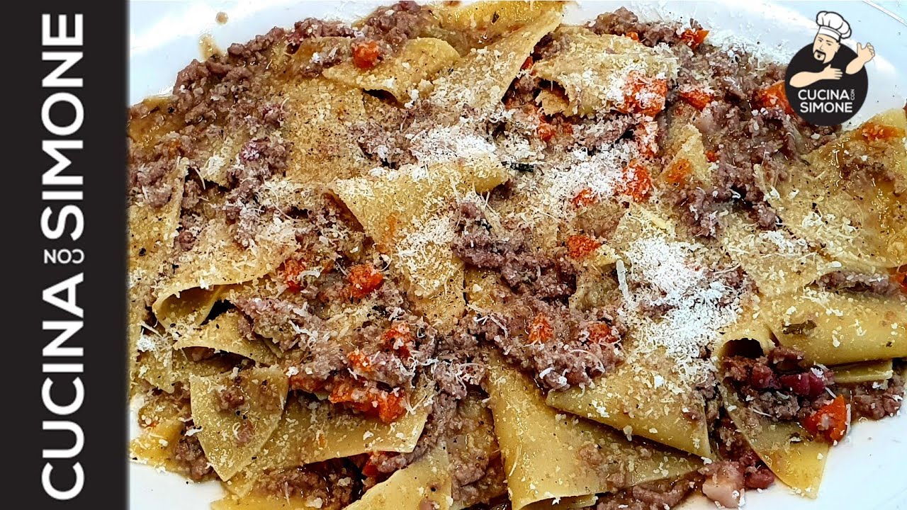 Maltagliati al Ragù Bianco e Pecorino