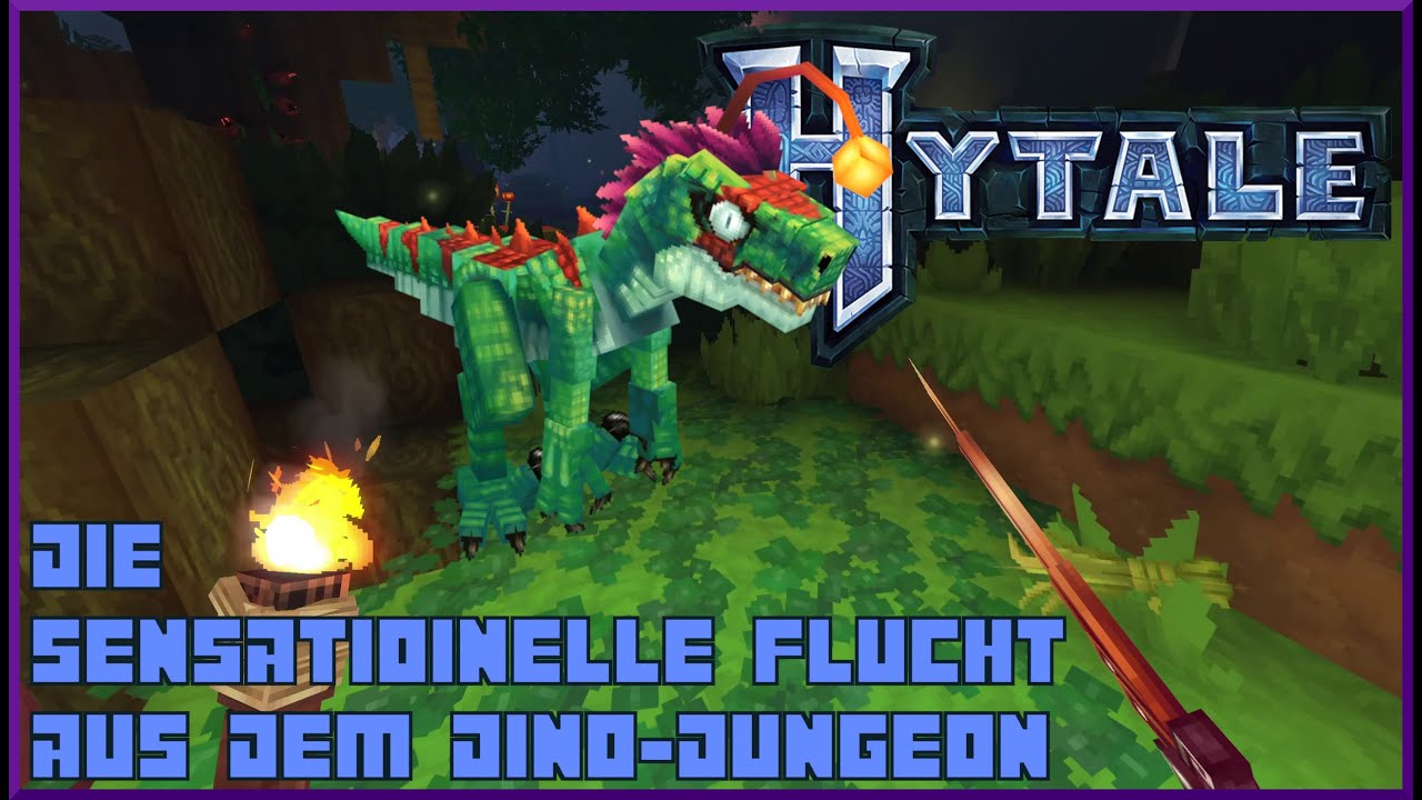 Die Sensationelle Flucht aus dem Dino-Dungeon 🗡️ Hytale #deutsch #coop #026
