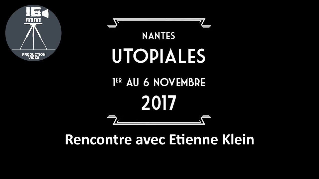 Utopiales 2017 - Rencontre Etienne Klein