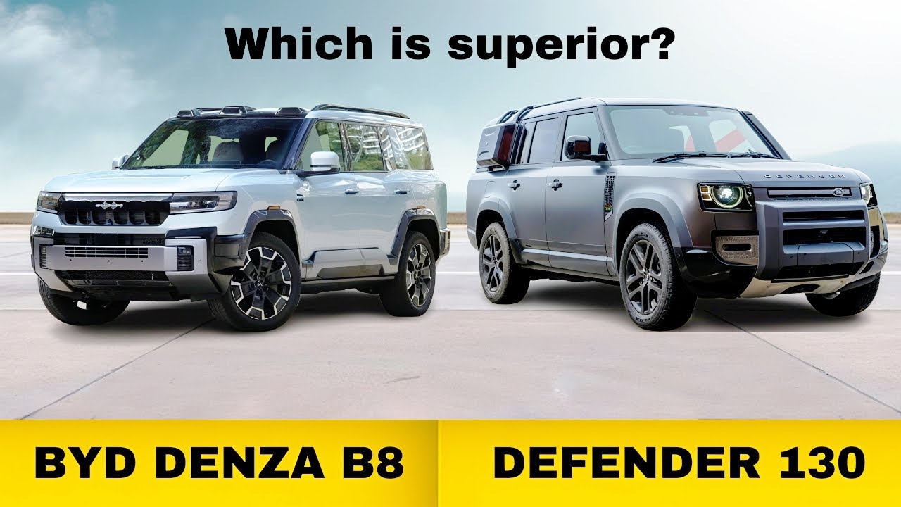 EPIC SUV BATTLE! 2025 Land Rover Defender 130 vs BYD Denza N8 – Tradition vs Innovation!