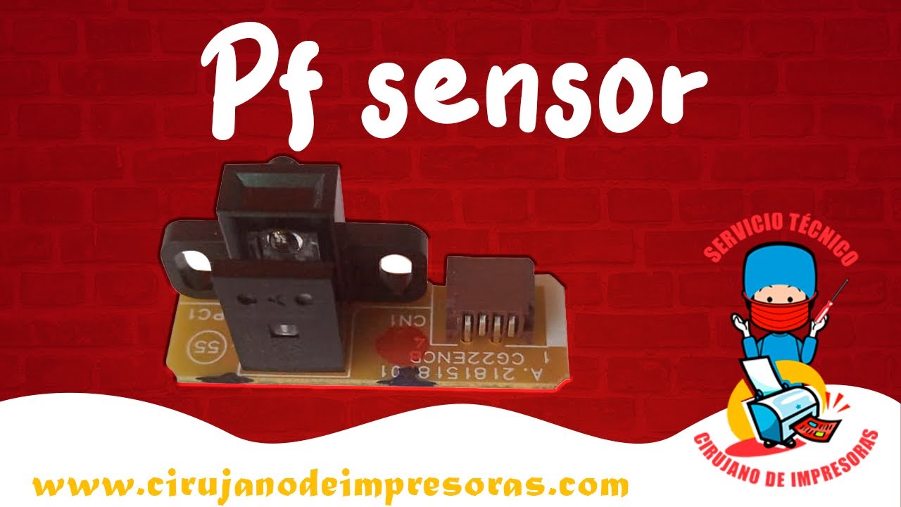 Como medir el PF sensor de una impresora epson.
