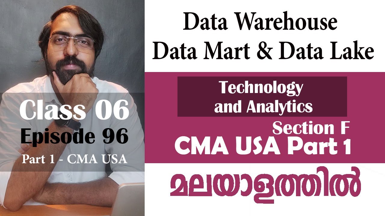 Data Warehouse, Data Mart & Data Lake| Technology and Analytics | Section F | Part 1 | Episode 96