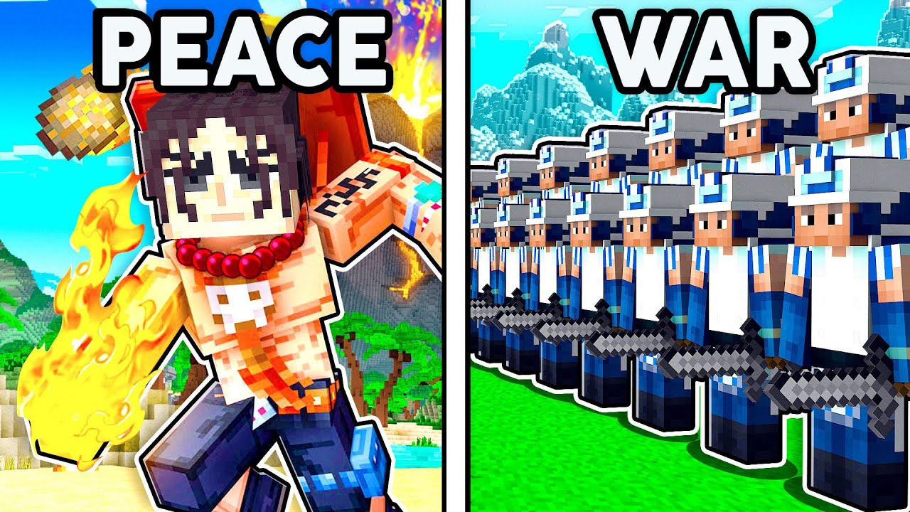 Я заставил 200 игроков симулировать ONE PIECE в Minecraft...