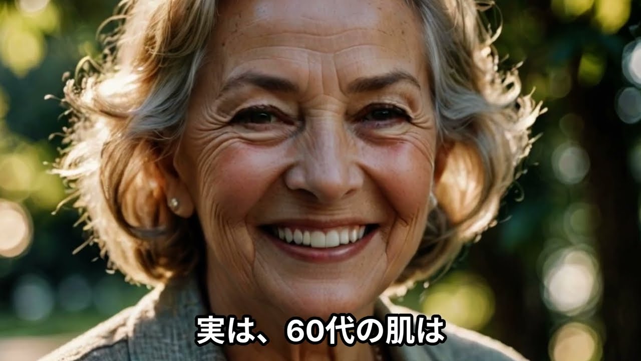 60代の肌悩み解決！美容のプロが実践する本当に効く若返りスキンケア術