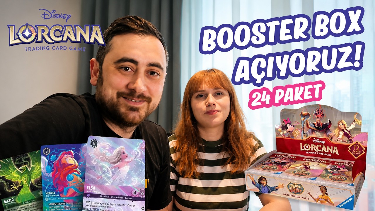 Disney Lorcana! 24 Paket A&ccedil;ıyoruz! En Tatlı Set!