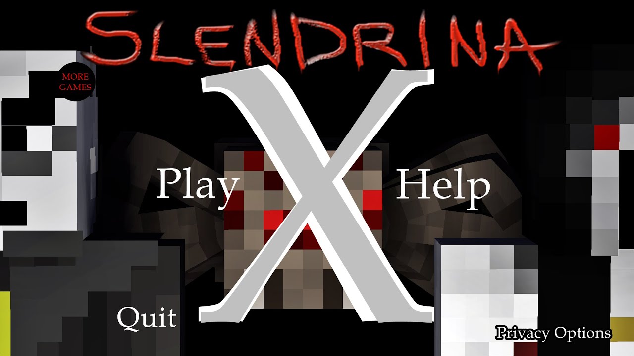 SLENDRINA X MINECRAFT GAMEPLAY