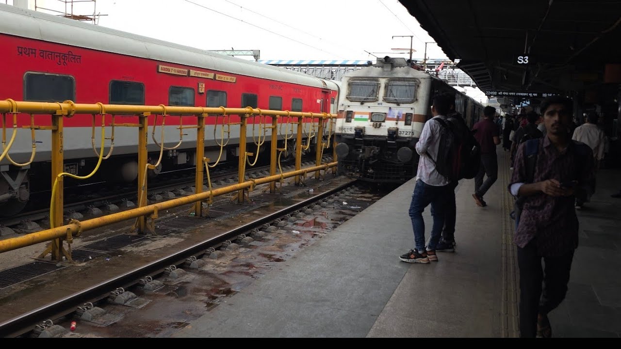 Surya Nagri 12480 Train no। Railway Track sound।Super fast Full Journey #railway #rain #indianrail