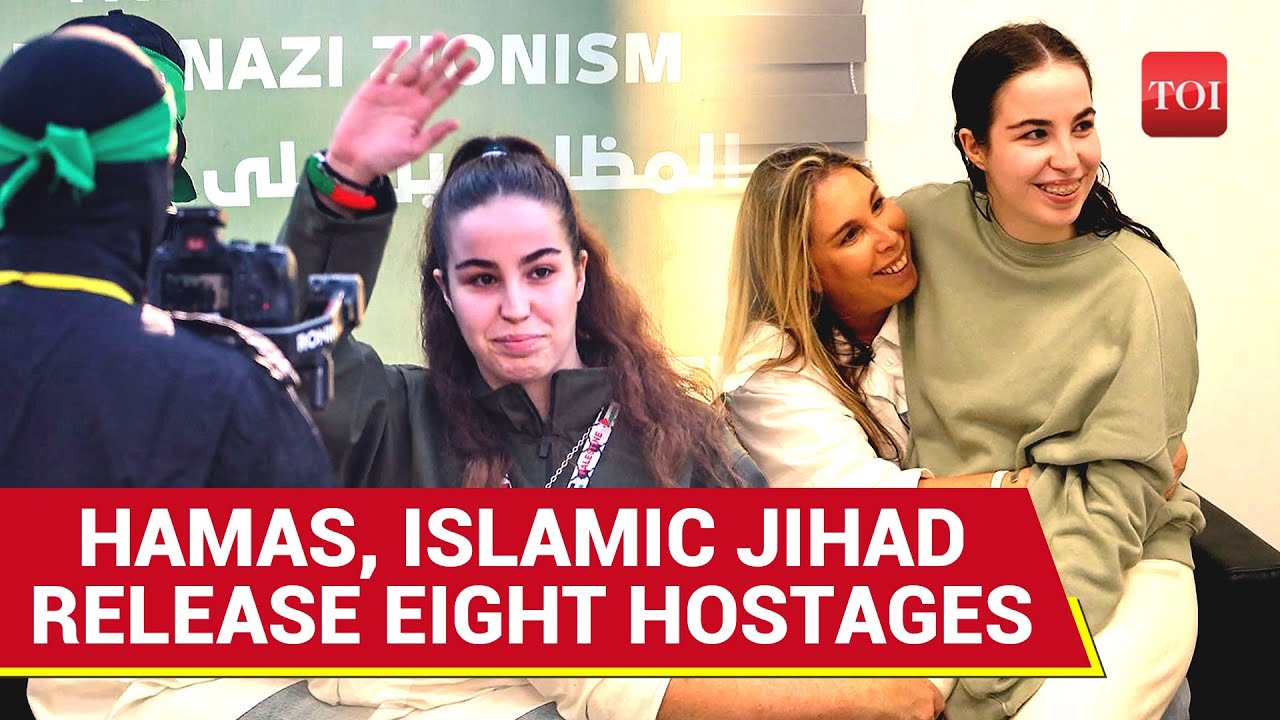 Gaza: Hamas' Special Forces Hold Grand Military Show; 3 Israelis, 5 Thai Captives Freed | Watch