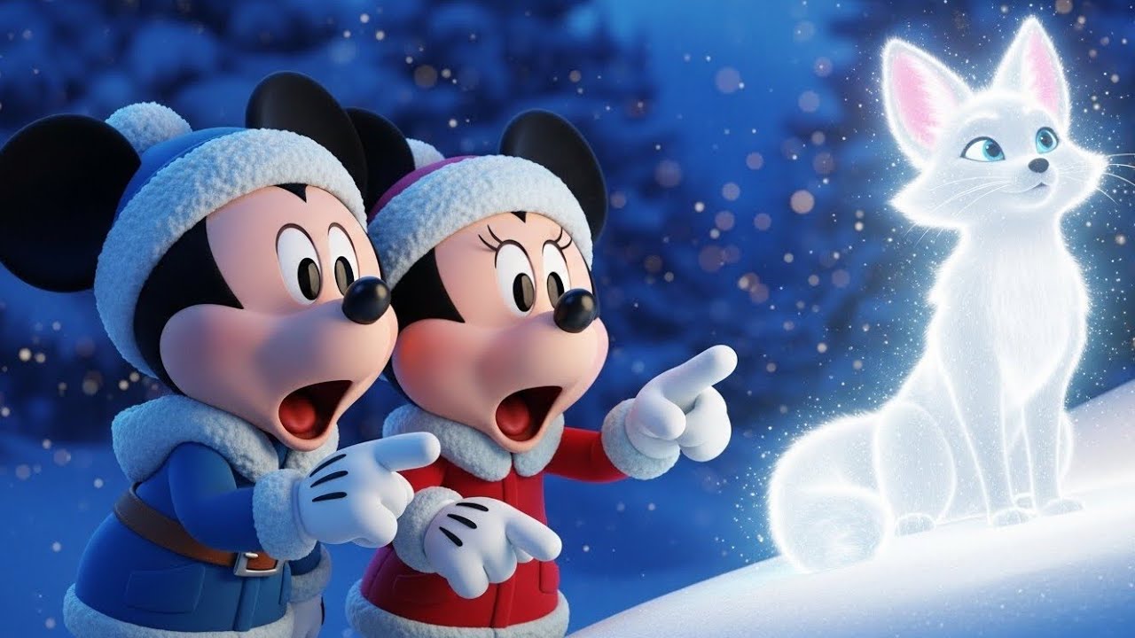 Mickey Mouse & Minnie Mouse Meet the White Fox ❄️ | Kids Cartoon